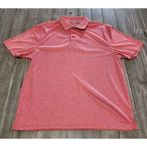 Golf America Mens Polo‎ Shirt L Red Short Sleeve
